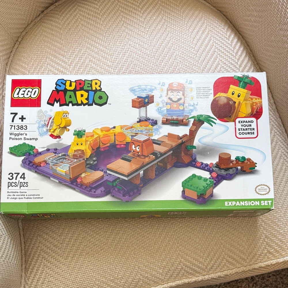 LEGO Super Mario Expansion Set with Green and Purple